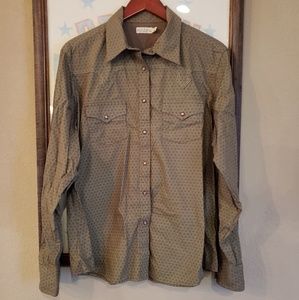 Ladies Rockies pearl snap